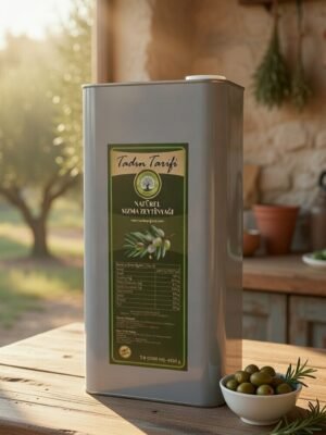 5 Litre Soğuk Sıkım Natürel Sızma Zeytinyağı (Mudanya)