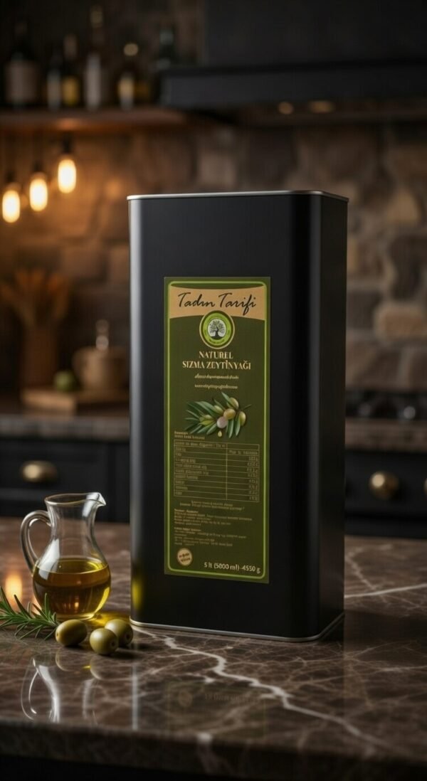 5 Litre Soğuk Sıkım  Natürel Sızma Zeytinyağı (Sölöz)