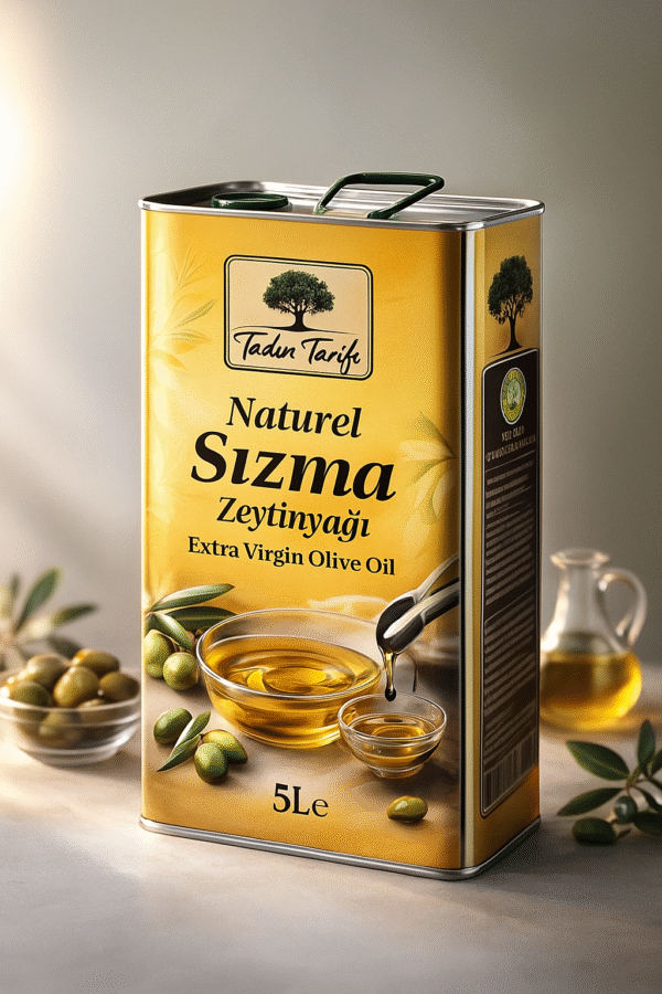 5 Litre Soğuk Sıkım  Natürel Sızma Zeytinyağı (Sölöz)