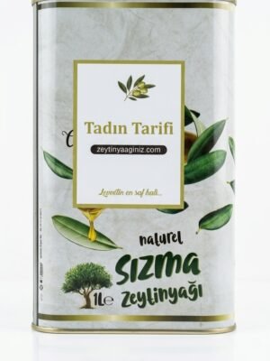 Natürel Sızma Zeytinyağı 1 LT  (teneke)