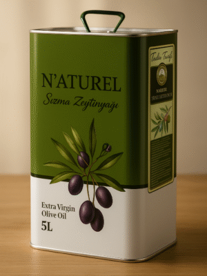 Soğuk Sıkım Natürel Sızma Zeytinyağı (Mudanya) 5 LT