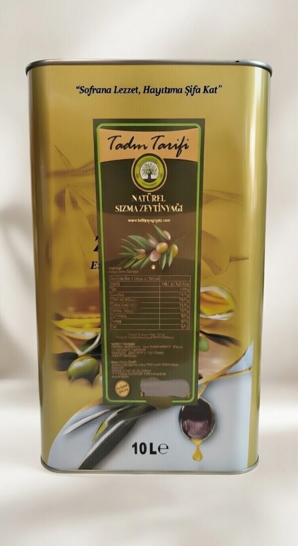 10 L Natürel Sızma Zeytinyağı